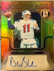 Drew Bledsoe #GAA-DBL Football Cards 2022 Panini Gold Standard Golden Age Autographs Prices