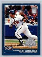 Andres Galarraga #27 Baseball Cards 2001 Topps Opening Day Prices