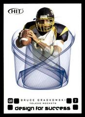 Bruce Gradkowski [Green] #D-44 Football Cards 2006 Sage Hit Design for Success Prices