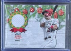 Mike Trout #WRC-MT Baseball Cards 2022 Topps Holiday Relics Prices