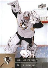Marc-Andre Fleury Hockey Cards 2009 Upper Deck Prices