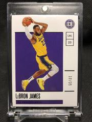 LeBron James [Purple] Basketball Cards 2019 Panini Encased Prices