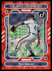 Tom Seaver [Red] #E8 Baseball Cards 2023 Panini Donruss Elite Series Prices