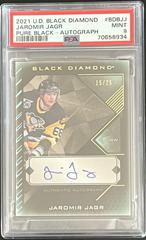 Jaromir Jagr [Pure Black Autograph] Hockey Cards 2021 Upper Deck Black Diamond Prices