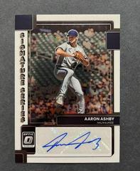 Aaron Ashby #SIGS-AA Baseball Cards 2022 Panini Donruss Optic Signature Series Prices