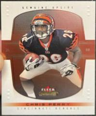 Chris Perry [Reflections] Football Cards 2004 Fleer Genuine Prices