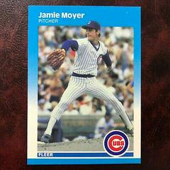 Jamie Moyer #570 Baseball Cards 1987 Fleer Glossy Prices