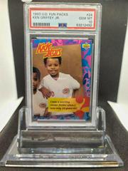 Ken Griffey Jr. Baseball Cards 1993 Upper Deck Fun Packs Prices