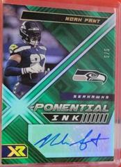 Noah Fant [Green] #XPI-NF Football Cards 2022 Panini XR X Ponential Ink Autograph Prices
