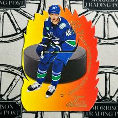 Elias Pettersson Hockey Cards 2022 Skybox Metal Universe Hot Shots Prices