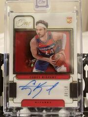 Corey Kispert [Gold] #RA-CKS Basketball Cards 2021 Panini One and One Rookie Autographs Prices