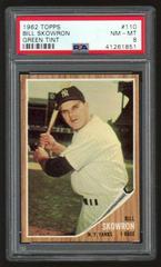 Bill Skowron [Green Tint] #110 Baseball Cards 1962 Topps Prices
