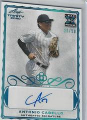 Antonio Cabello [Platinum] #A-AC1 Baseball Cards 2020 Leaf Trinity Autographs Prices
