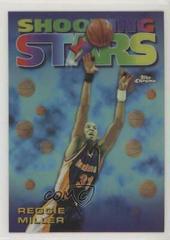 Reggie Miller [Refractor] #9 Basketball Cards 1997 Topps Chrome Season's Best Prices
