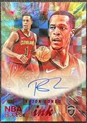 Rajon Rondo [Red] #HI-RJR Basketball Cards 2022 Panini Hoops Ink Autographs Prices
