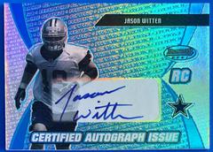 Jason Witten [Certified Autograph Blue] #174 Football Cards 2003 Bowman's Best Prices