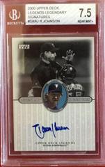 Randy Johnson Baseball Cards 2000 Upper Deck Legends Legendary Signatures Prices