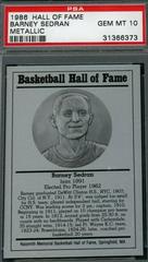 Barney Sedran Basketball Cards 1986 Hall of Fame Metallic Prices