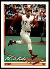 Chris Sabo #542 Baseball Cards 1994 Topps Bilingual Prices