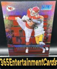 Travis Kelce [Red Zone] #TL-TK Football Cards 2022 Panini Score Toe the Line Prices