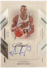 Shawn Kemp #16 Basketball Cards 2022 Panini Flawless Autograph Prices