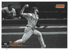 Aaron Nola [Sepia] #108 Baseball Cards 2021 Stadium Club Prices