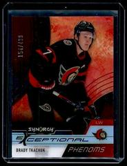 Brady Tkachuk [Red] Hockey Cards 2021 Upper Deck Synergy Exceptional Phenoms Prices