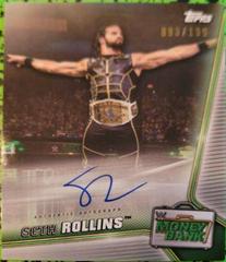 Seth Rollins Wrestling Cards 2019 Topps WWE Money in the Bank Autographs Prices