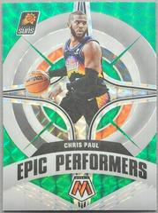 Chris Paul [Green] Basketball Cards 2021 Panini Mosaic Epic Performers Prices