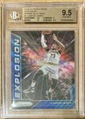 LeBron James [Blue Wave Prizm] #1 Basketball Cards 2016 Panini Prizm Explosion Prices