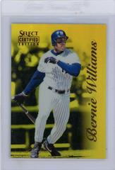Bernie Williams [Mirror Gold] #25 Baseball Cards 1996 Select Certified Prices