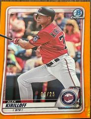Manny Machado [Orange Refractor] #2 Baseball Cards 2020 Bowman Chrome Prices