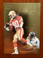 Jerry Rice [Gold Medallion] Football Cards 1995 Ultra Prices