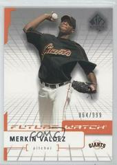 Merkin Valdez #99 Baseball Cards 2004 SP Authentic Prices