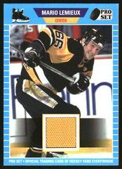 Mario Lemieux [Light Blue] Hockey Cards 2021 Pro Set Memorabilia Prices