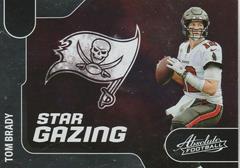Tom Brady #SG-9 Football Cards 2022 Panini Absolute Star Gazing Prices
