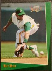 Walt Weiss Baseball Cards 1993 Score Select Prices