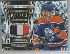 Connor McDavid [Blue] #BDB-CM Hockey Cards 2022 Upper Deck Black Diamond Prices