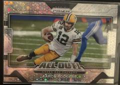 Aaron Rodgers [No Huddle Prizm] #14 Football Cards 2021 Panini Prizm All Out Prices
