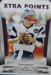 Tom Brady [Xtra Points Orange] Football Cards 2009 Playoff Prestige Prices