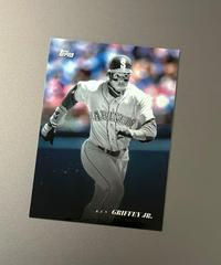 Ken Griffey Jr [Background Color] #55 Baseball Cards 2022 Topps Black and White Prices