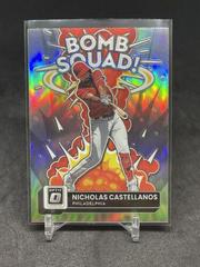 Nicholas Castellanos Baseball Cards 2022 Panini Donruss Optic Bomb Squad Prices