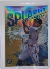 Bryan Reynolds [Gold] Baseball Cards 2022 Panini Donruss Optic Splash Prices