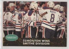 Edmonton Wins Smythe Divison #458 Hockey Cards 1991 Parkhurst Prices