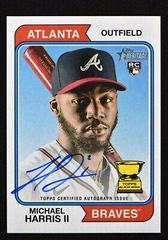 Michael Harris II #ROA-MH Baseball Cards 2023 Topps Heritage Real One Autographs Prices