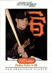 Pedro Feliz #153 Baseball Cards 2001 Studio Prices