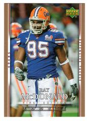 Ray McDonald [Gold] #185 Football Cards 2007 Upper Deck First Edition Prices