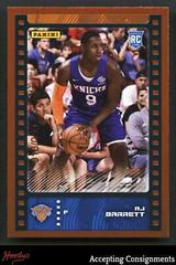 RJ Barrett #83 Basketball Cards 2019 Panini Stickers Cards Prices