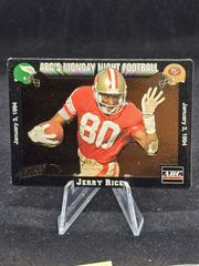 Jerry Rice [Mint] #78 Football Cards 1993 Action Packed Monday Night Football Prices