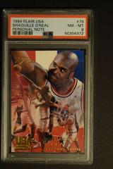 Shaquille O'Neal #79 Basketball Cards 1994 Flair USA Prices